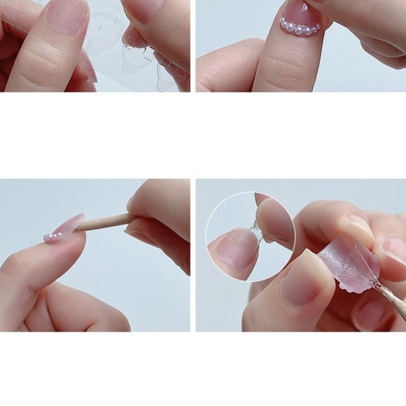 NEW x3 Press on Nails with Kit - 24pcs per box - Picture 3 of 10